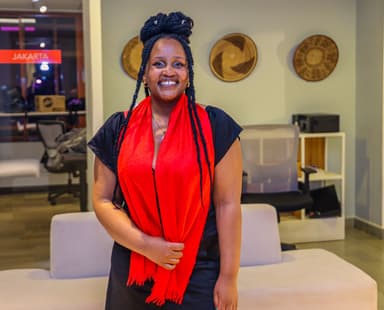 Portrait of Njeri Irungu, Partnerships Lead at Beyond Borders – For Her