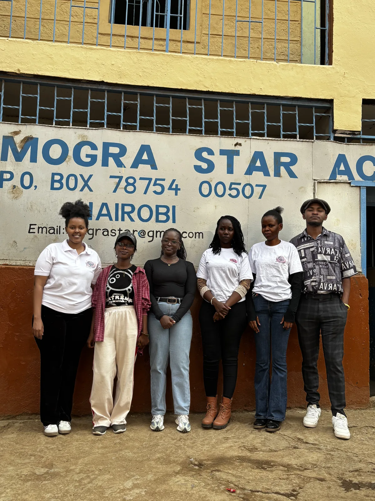 The community gathered for Menstrual Hygiene Day at Mogra Star Academy